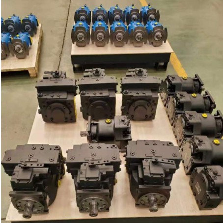 Variable axial plunger pump system