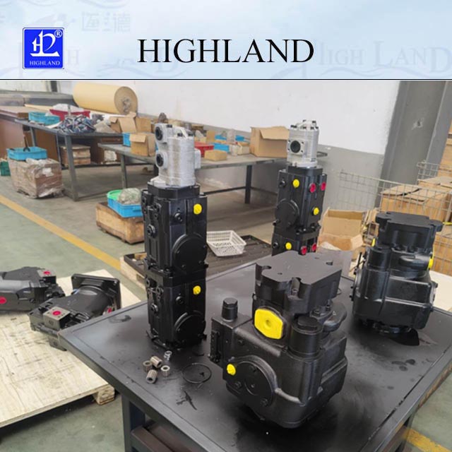 Hydraulic axial pump PV90 system