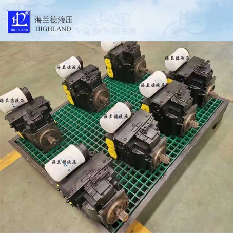 Hydraulic pump axial flow
