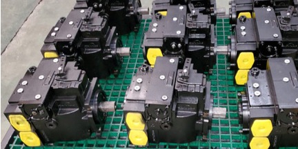 Hydraulic pump axial flow