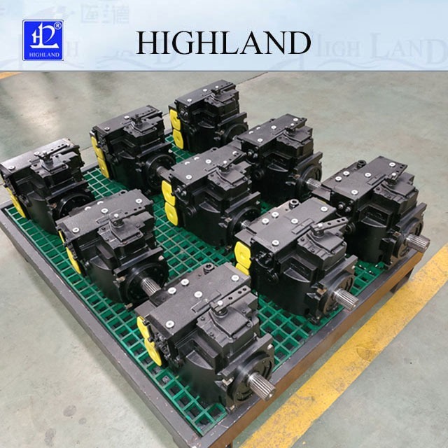 Construction machine hydraulic pumps