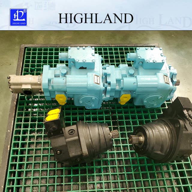 Silage machine Hydraulic Motor Pump System Small footprint