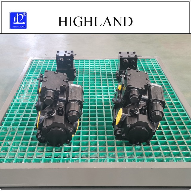Closed circuit piston pump