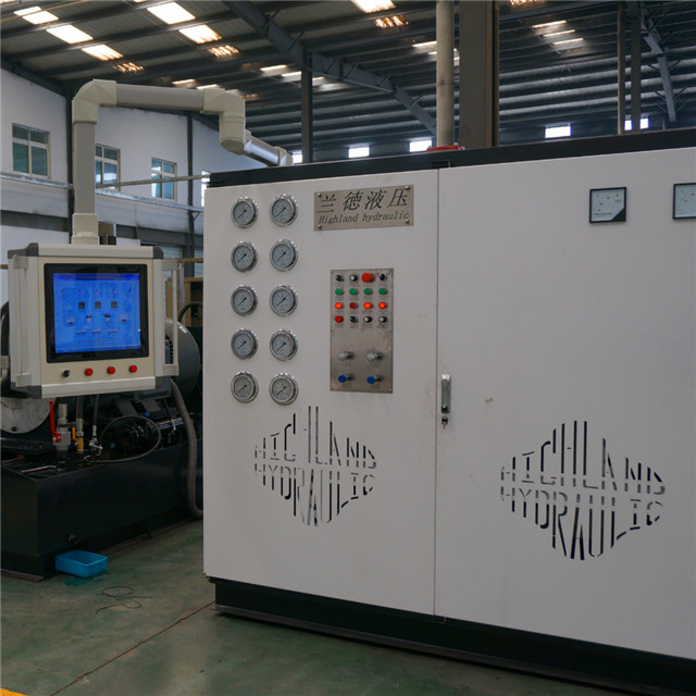 excavator hydraulic valve test bench