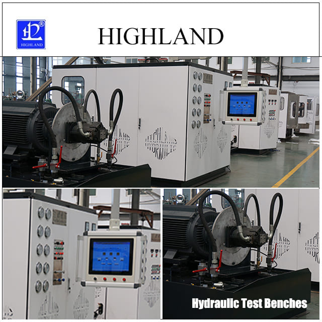 automatic hydraulic pump test bench