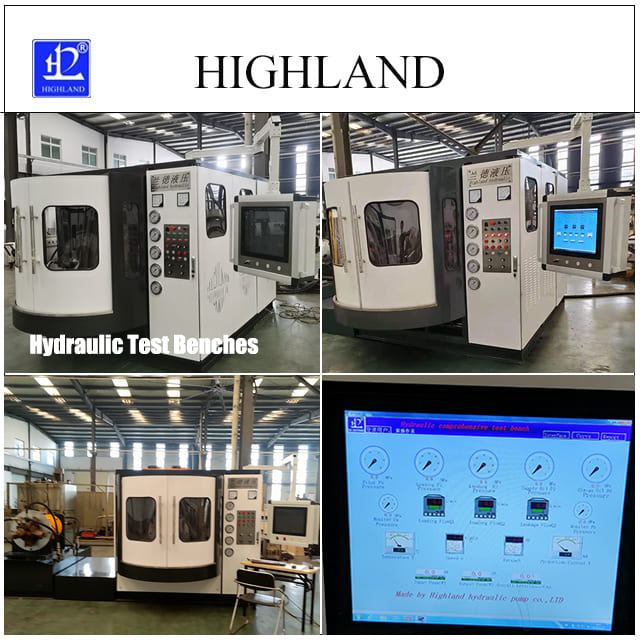 automatic hydraulic pump test bench