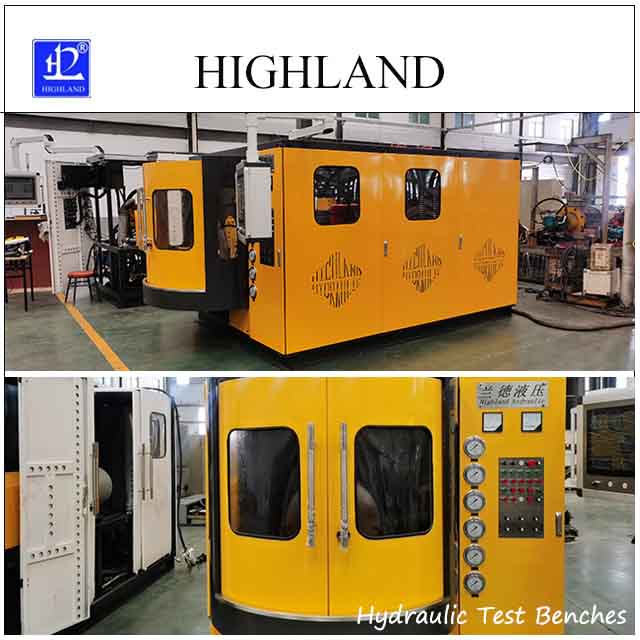 hydraulic test bench for pumps