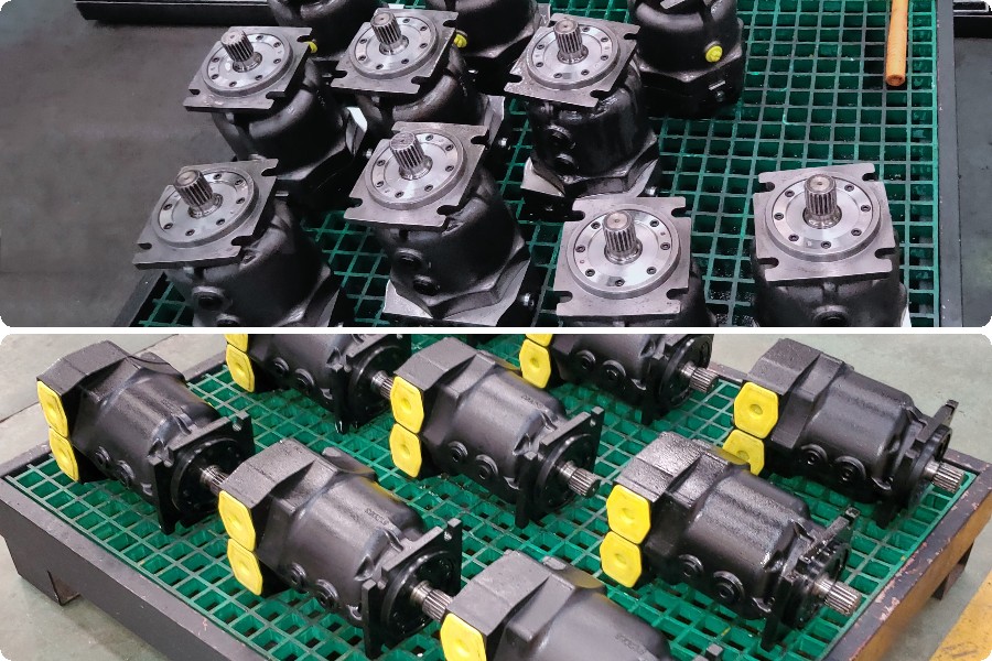 Hydrostatic drive plunger motor customization