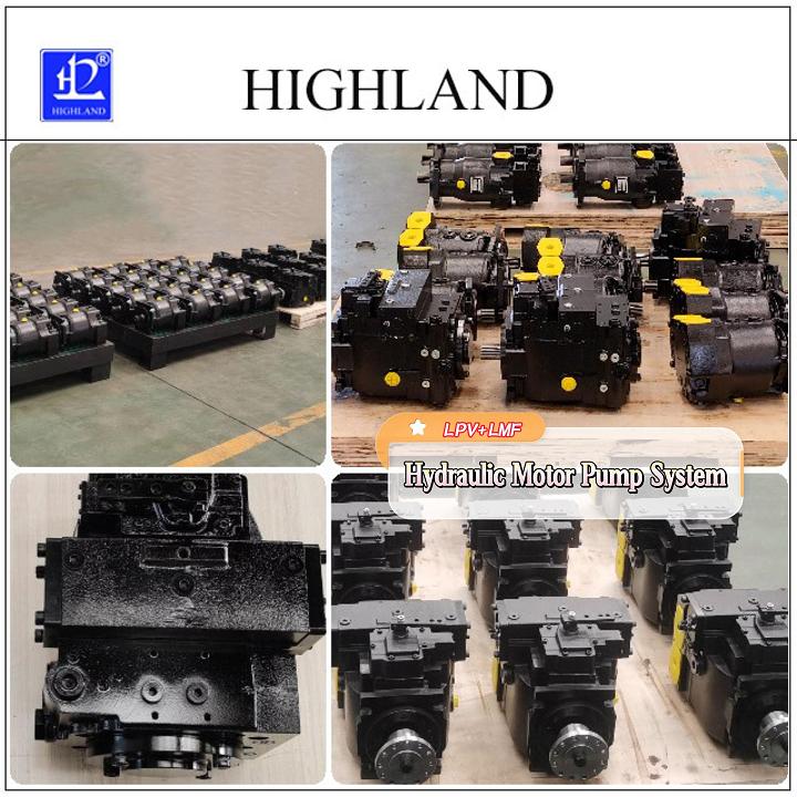 Roller hydraulic system with long life