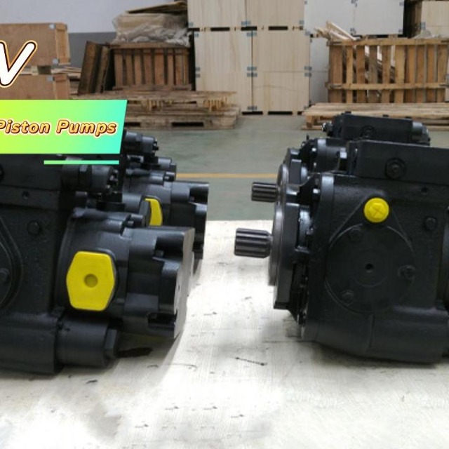 Corn harvester hydraulic pumps