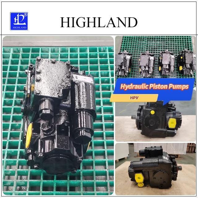 Mixer truck hydraulic piston pumps