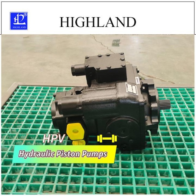 Hydraulic pump for harvesting machine